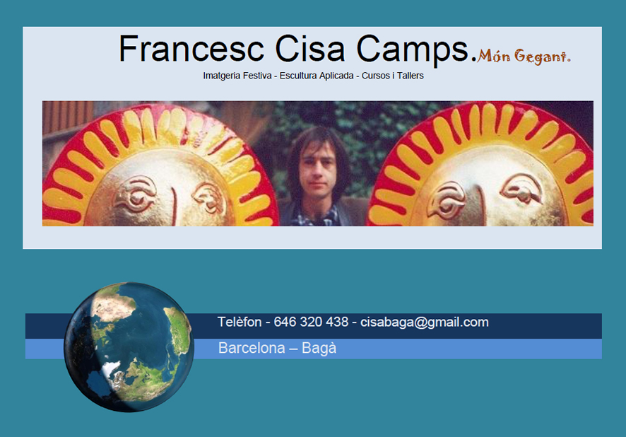 Francesc Cisa Camps.Món Gegant